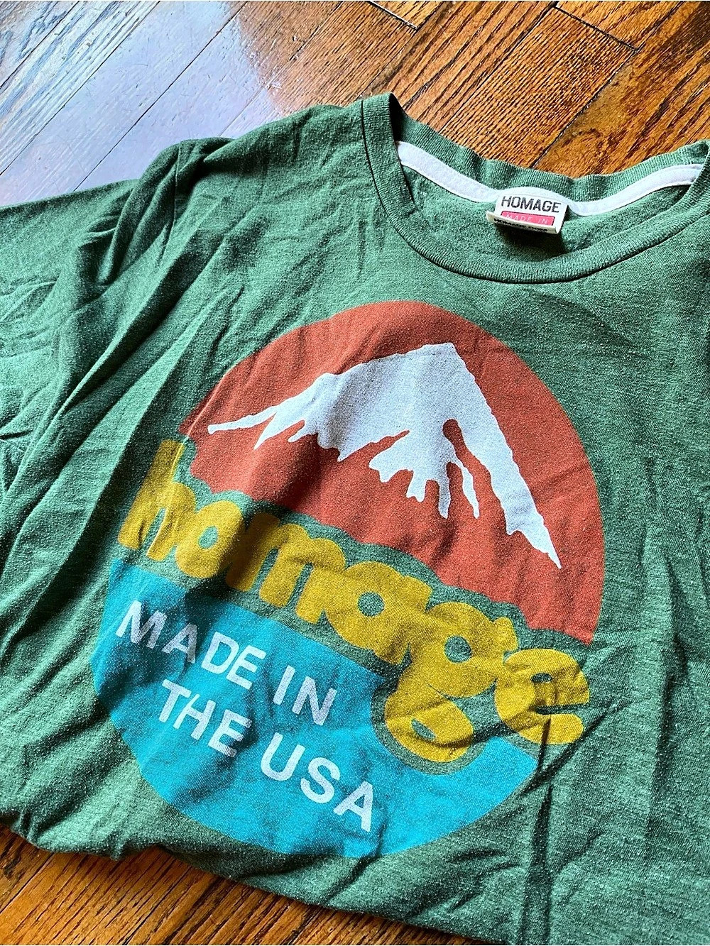 Homage Graphic Tee Green